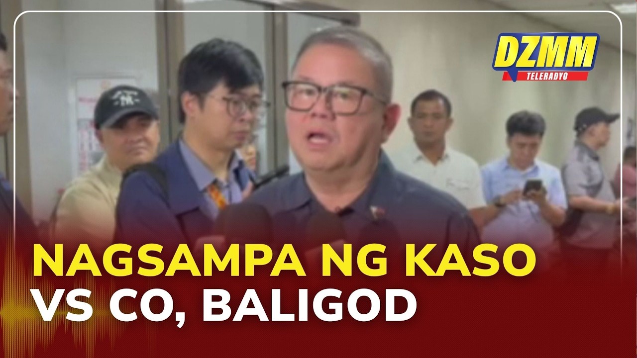 DA chief files cyberlibel vs Zaldy Co, Baligod | DZMM Teleradyo (19 March 2026)