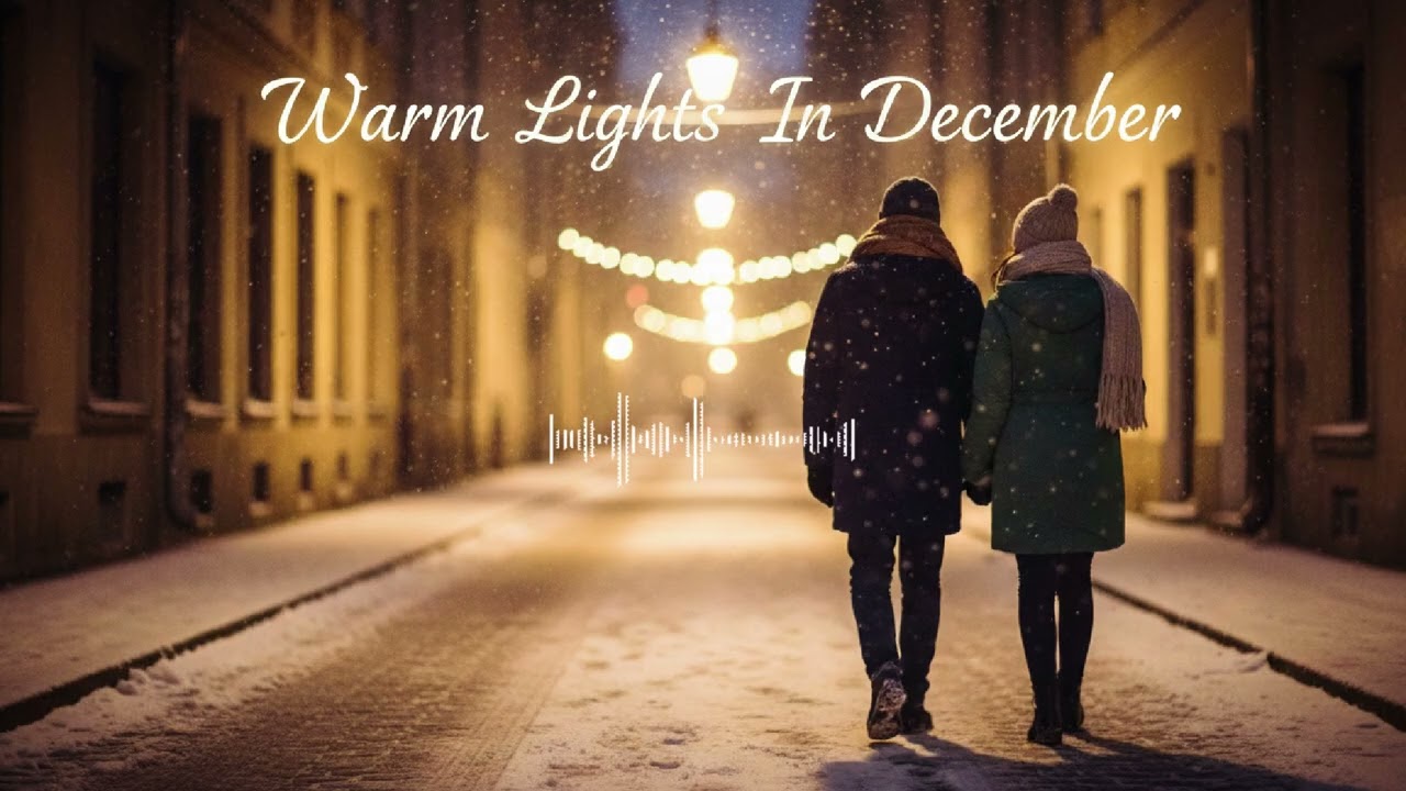 [Playlist🎧]Warm Lights in December 🎄 Calm Study Playlist with Warm & Dynamic Winter Lights