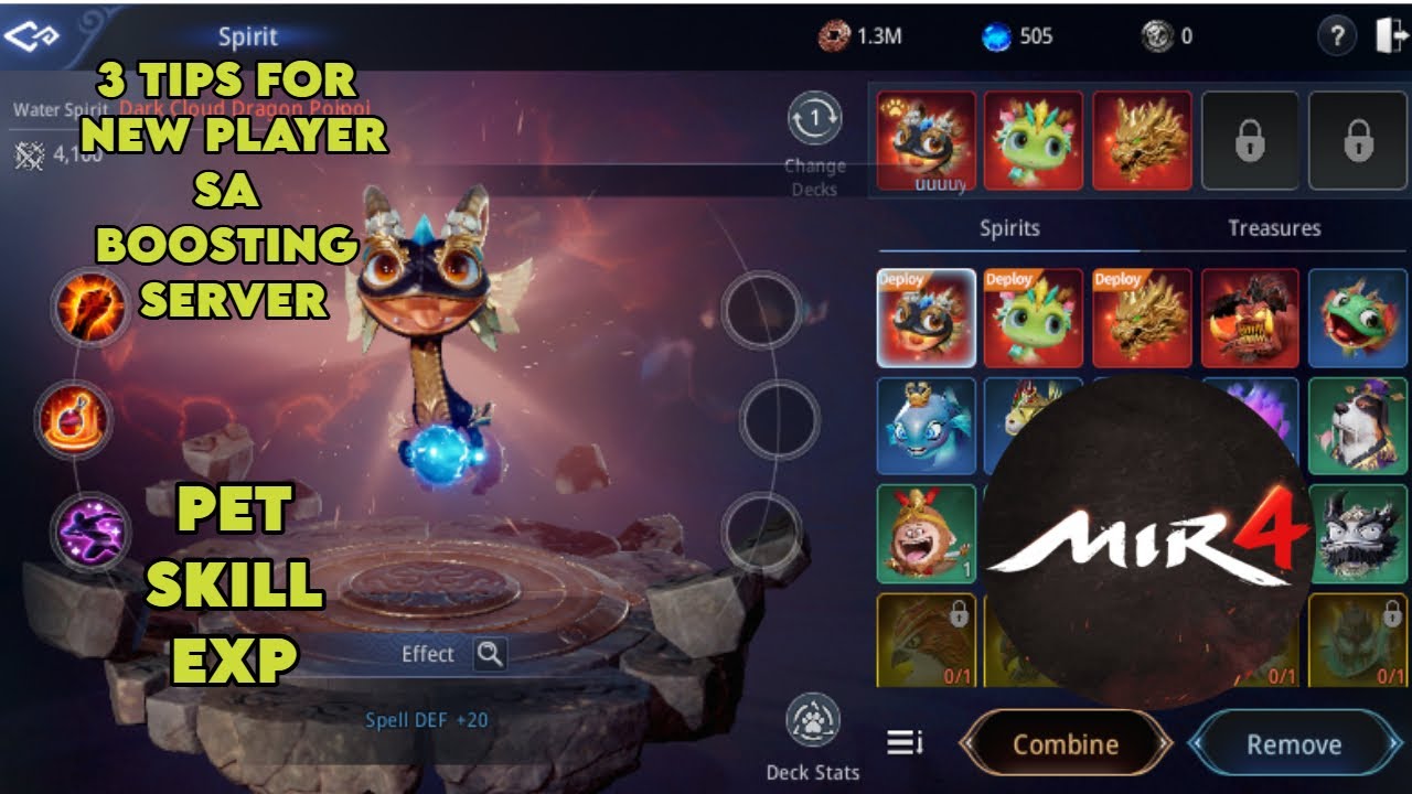 MIR4 - 3 TIPS FOR NEW PLAYER SA BOOSTING SERVER