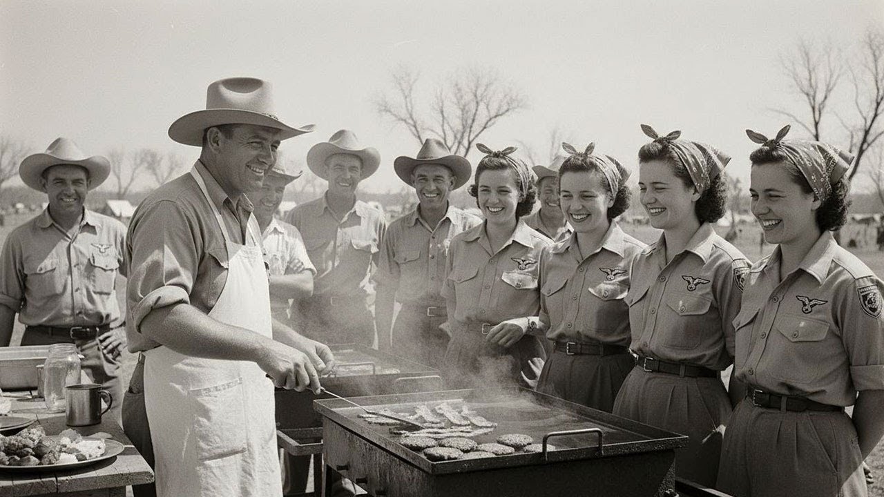 Wie ein einfaches Speck-Ei-Fr&uuml;hst&uuml;ck deutsche Kriegsgefangene Frauen in Texas in Tr&auml;nen ausbrechen