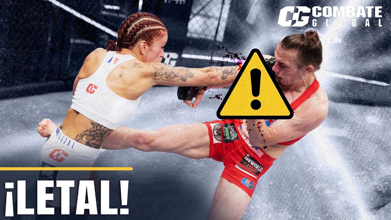 ¡golpe LETAL! | Jennifer Trideau vs Gillin Noll | Combate Global #40