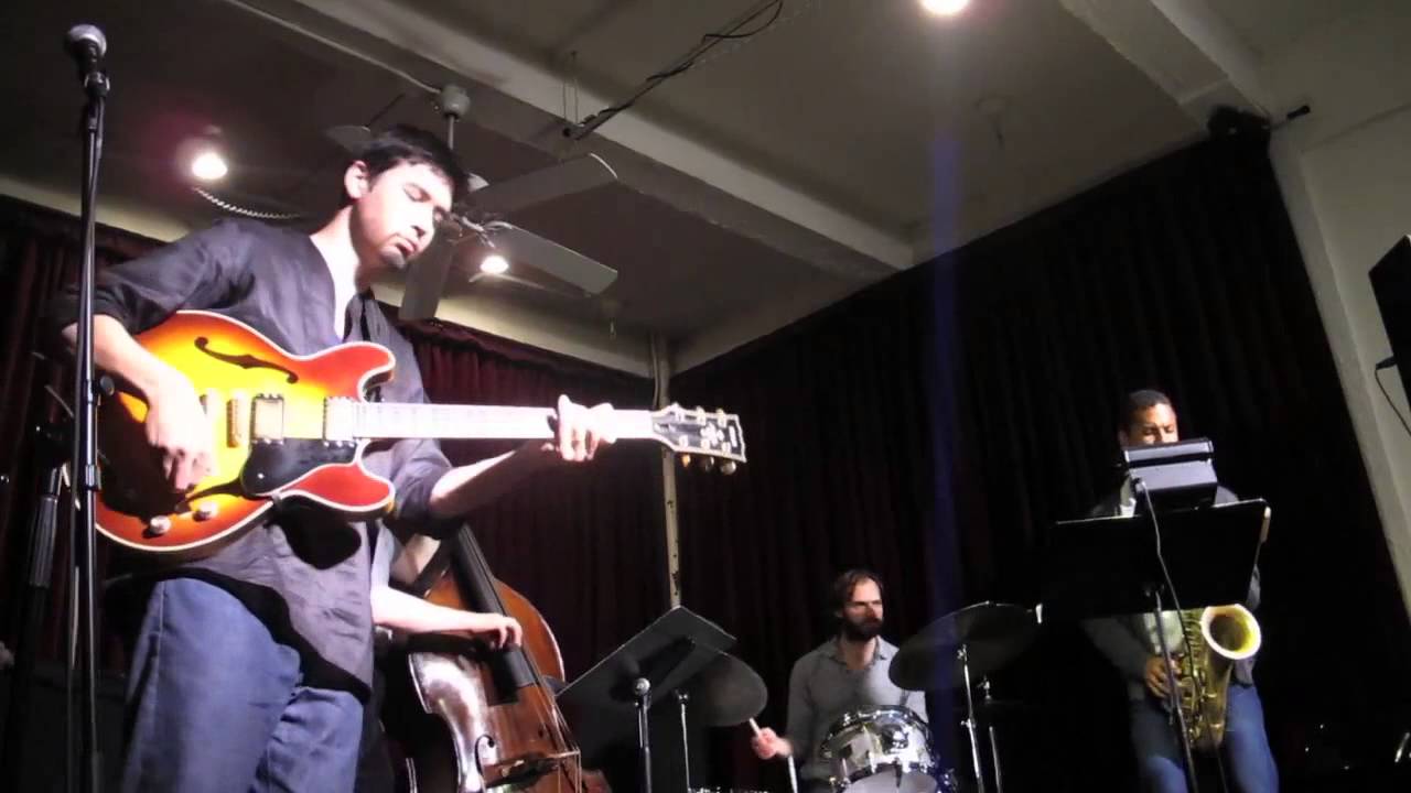 Miles Okazaki group - Mark Turner, Dan Weiss, Thomas Morgan, The Jazz Gallery, NYC, 2012