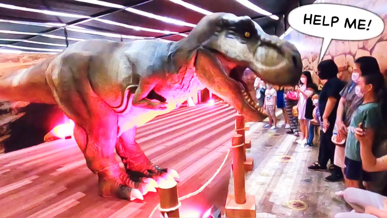 Liburan ke Dino Island Cretaceous Canyon Lippo Mall Puri Jakarta (FULL SHOW)