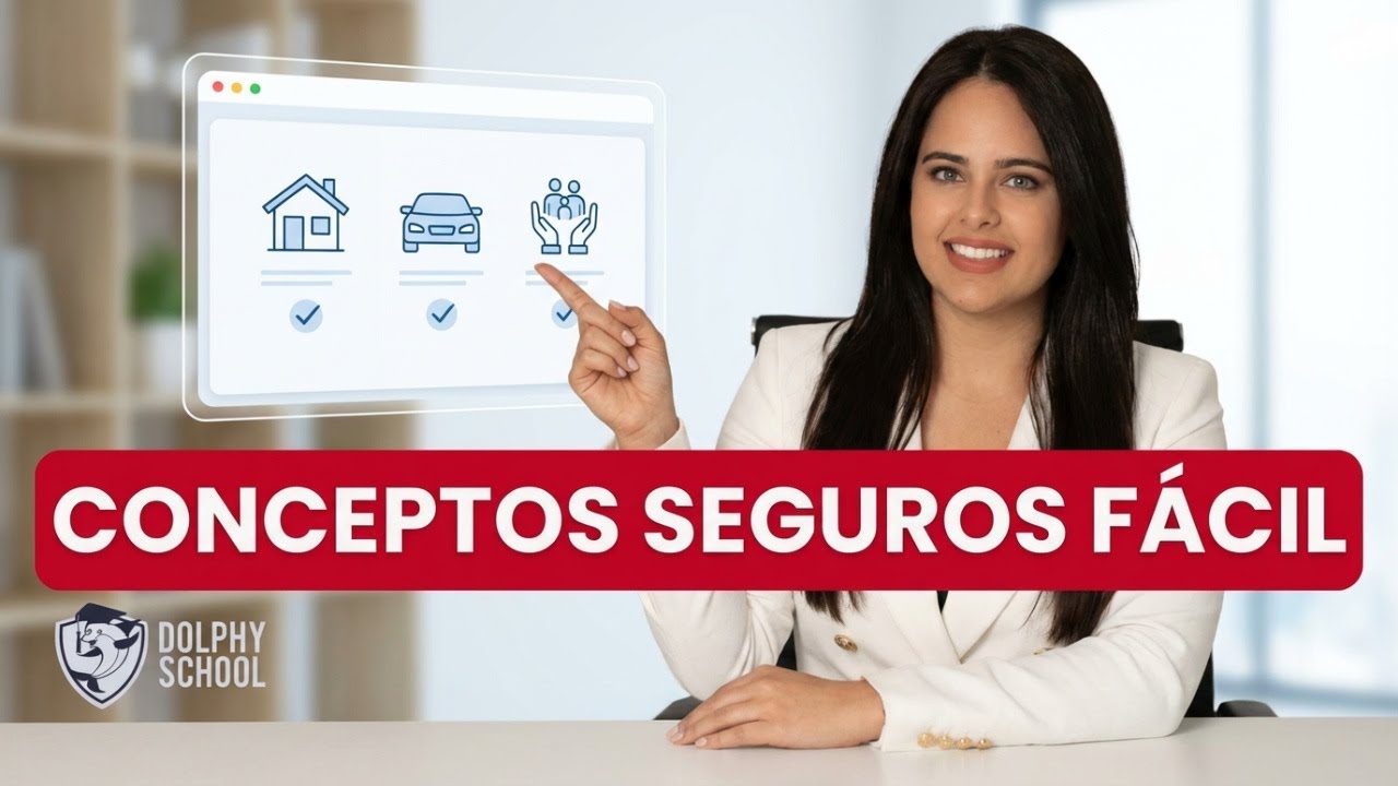 Conceptos de Seguros EXPLICADOS de manera F&Aacute;CIL y R&Aacute;PIDA para examen estatal