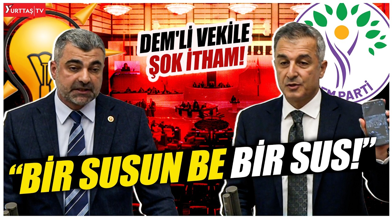 Sosyal medya hesabı engellenen DEM Partili Kamuran Tarhan'a AKP'li vekilden şok itham!