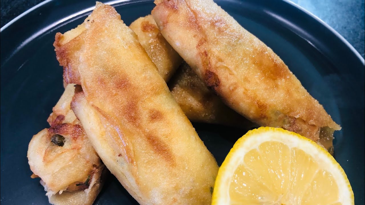 Tunisian Brik Fingers
