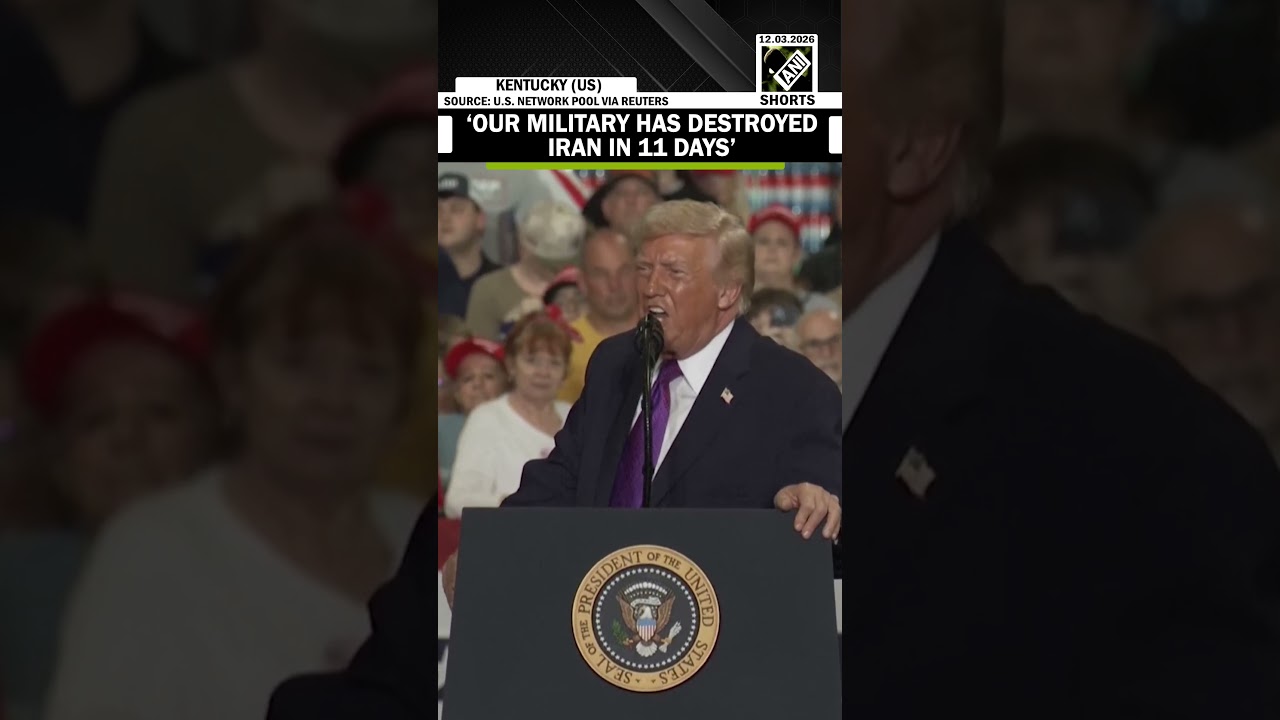 &lsquo;Our military has destroyed Iran&hellip;&rsquo;: says President Donald Trump | Iran-US