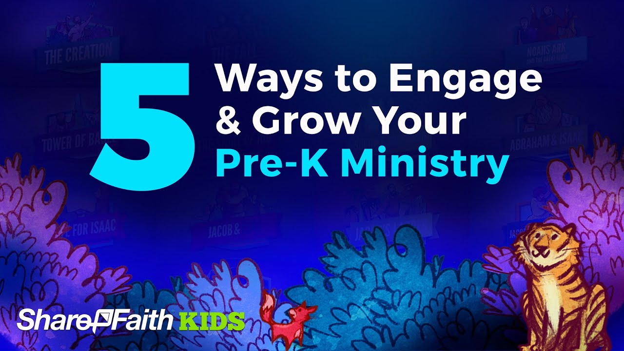 5 Ways to Engage & Grow Your Pre-K Ministry