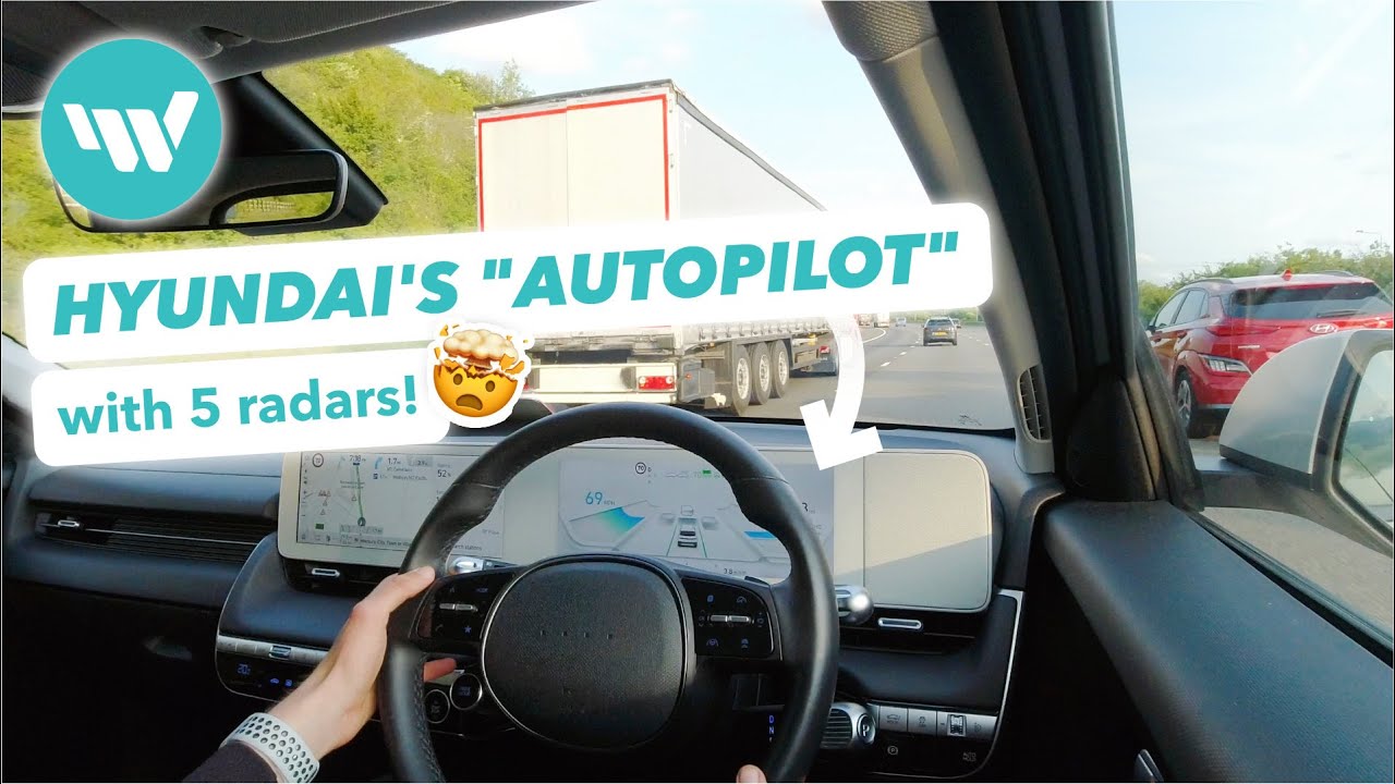 Hyundai IONIQ 5: Highway Driving Assistant 2 Tested in Real-World Traffic (NSCC, LKA, LFA, HDA 2)