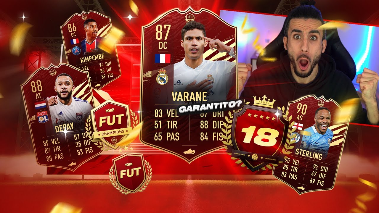 🚨 HO TROVATO VARANE al 18ESIMO AL MONDO! FIFA 21 PREMI FUT CHAMPIONS
