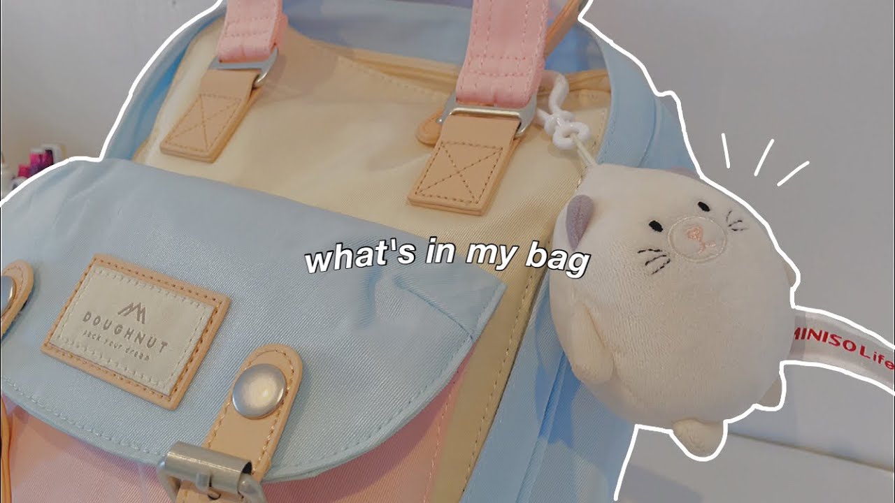 what's in my aesthetic bag 🎒 ~