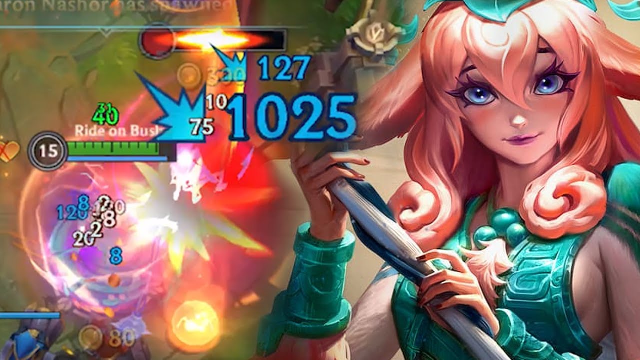 Lillia is OP Jungle 1k Magic Crit Damage | One Shot Combo Delete