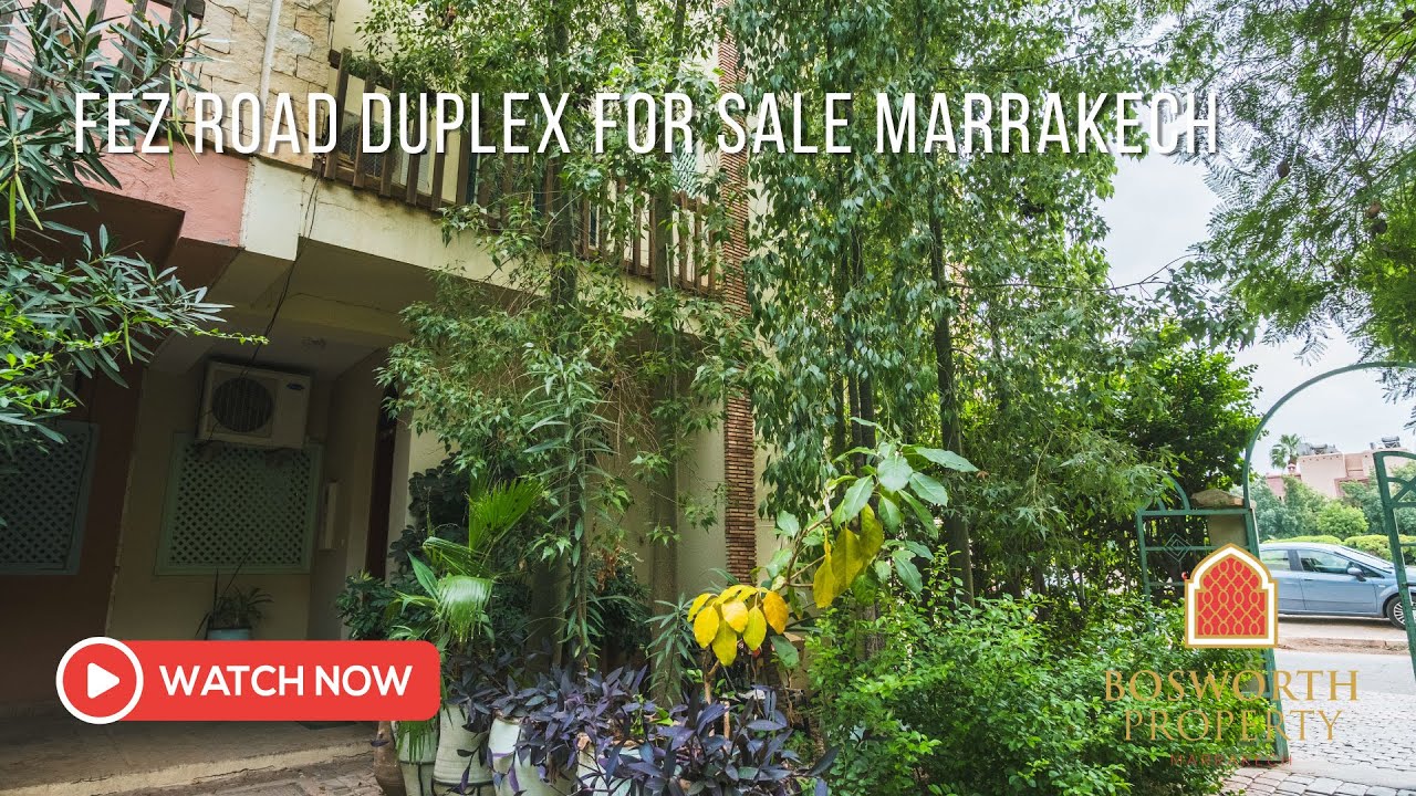 Fez Road Duplex For Sale Marrakech
