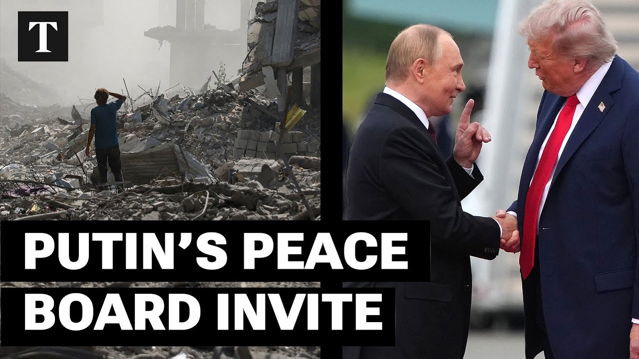 Putin’s invitation to Gaza peace board signals further authoritarian influence | Mark Galeotti