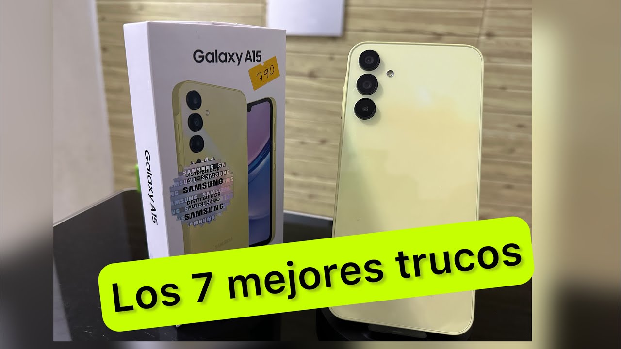 SAMSUNG GALAXY A15  [ LOS 7 mejores trucos ]