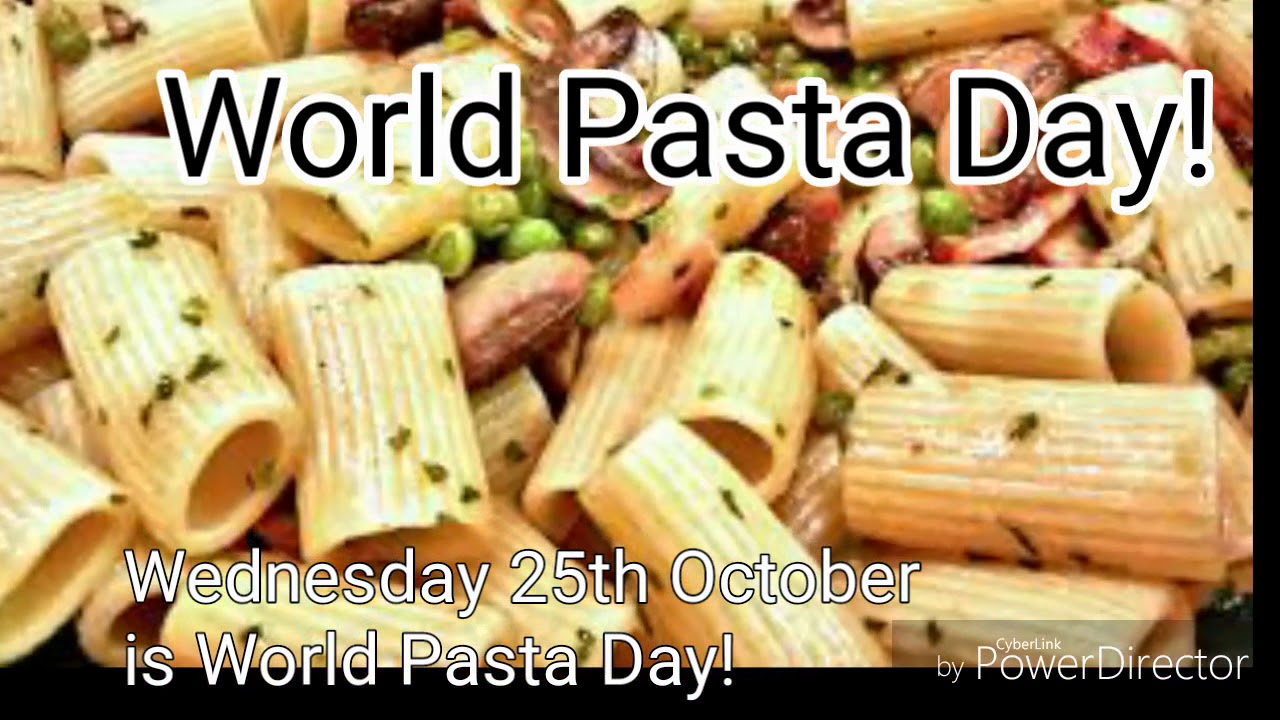 World Pasta Day