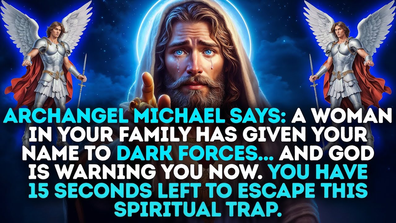 🔴ARCHANGEL MICHAEL SAYS: A WOMAN IN YOUR FAMILY HAS GIVEN YOUR NAME TO DARK FORCES. | God Helps