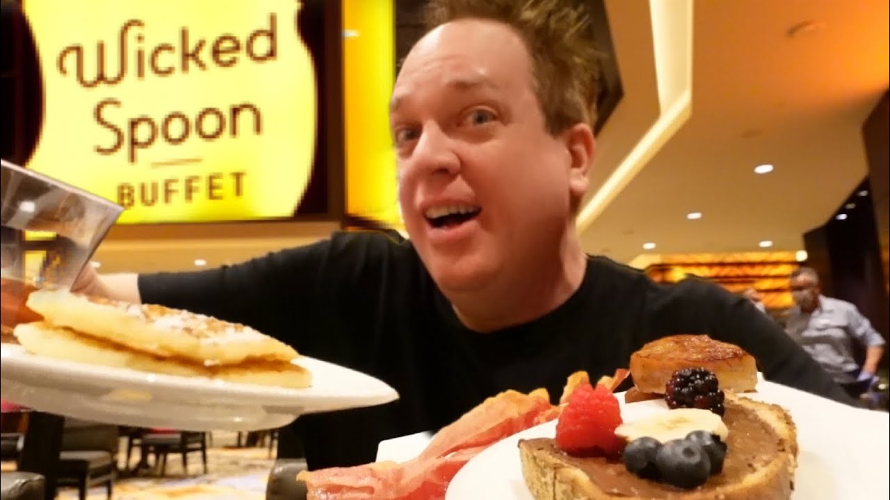 Я съел все блюда из бранча в ресторане Wicked Spoon Buffet в Лас-Вегасе