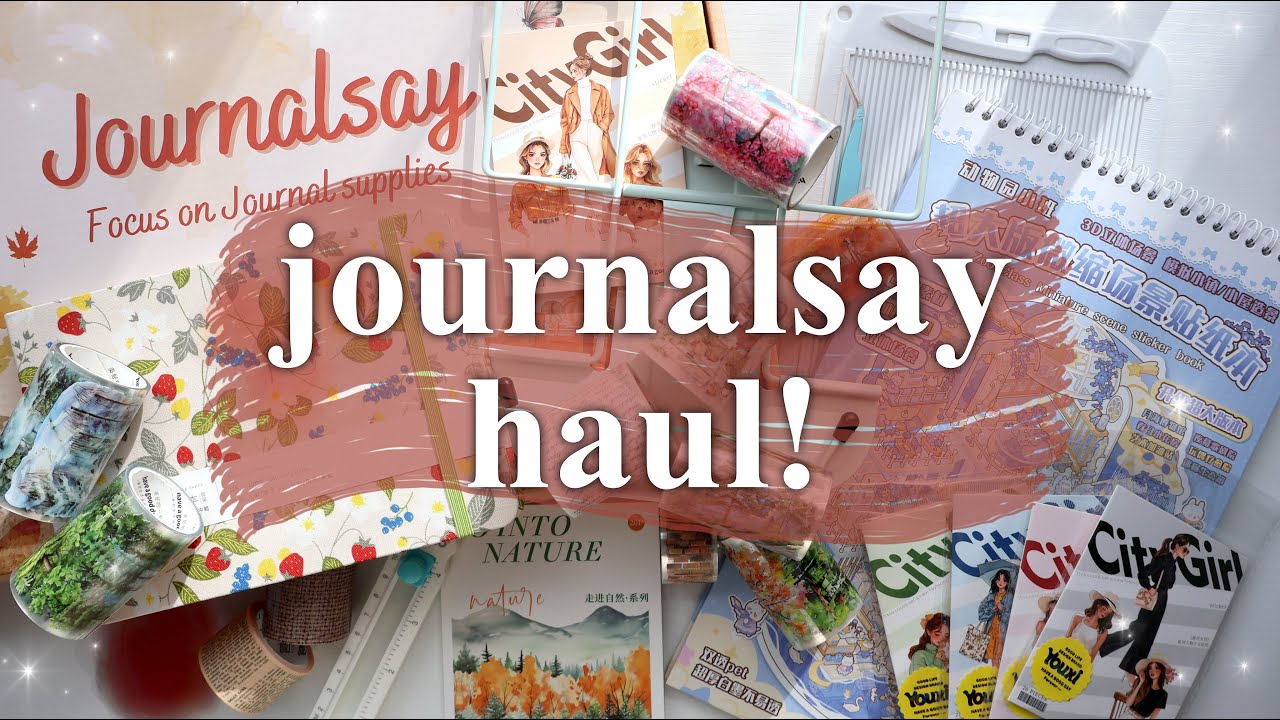 Journalsay Haul | Exciting New Stationery Unboxing and First Impressions