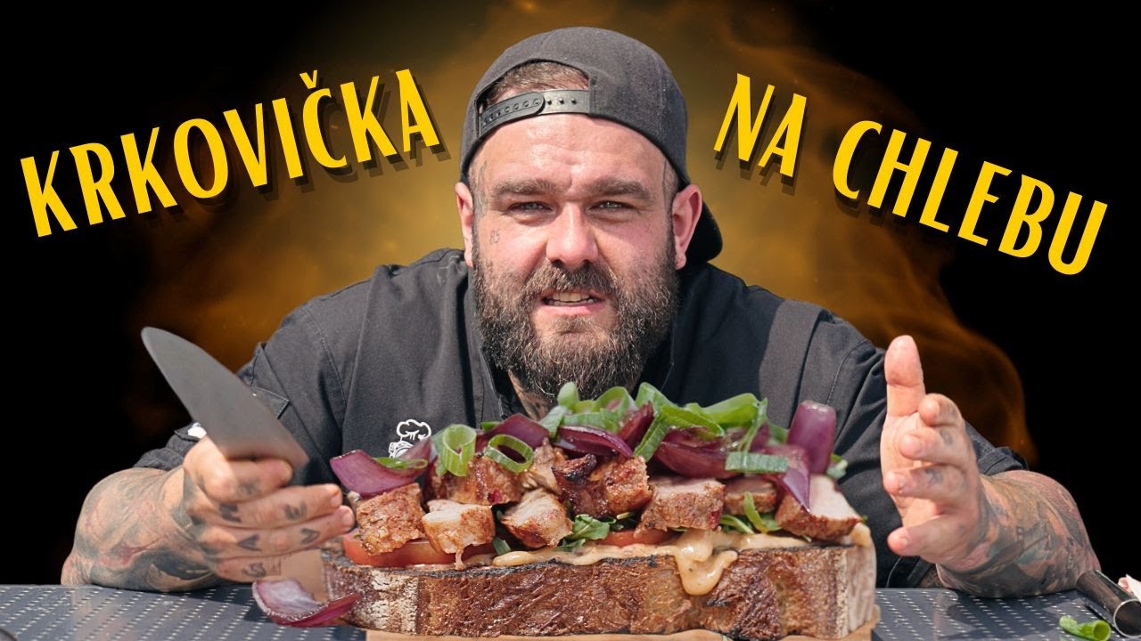 KRKOVIČKA NA CHLEBU! Jednoduchý a rychlý recept, který máte raz-dva hotový