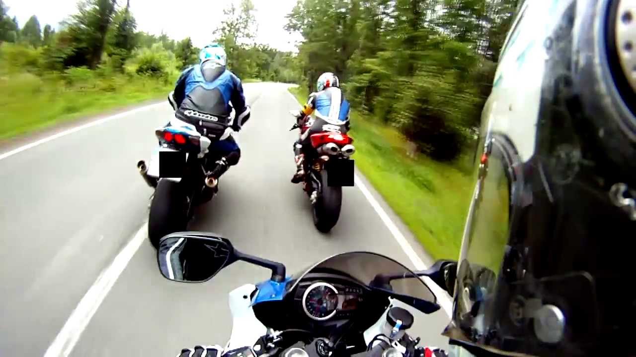 Bad Company  #1 - AUDI R8 V8 vs GSX-R 1000 K9