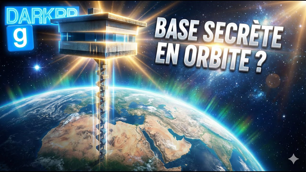 BASE SECRÈTE LA PLUS HAUTE POSSIBLE (c'est tres haut) GMOD DarkRP FR