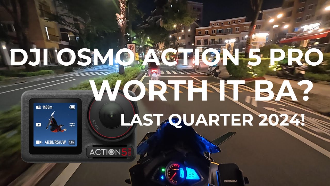 DJI Osmo Action 5 PRO - Worth it ba? | Unboxing, Quick Tutorial & Review