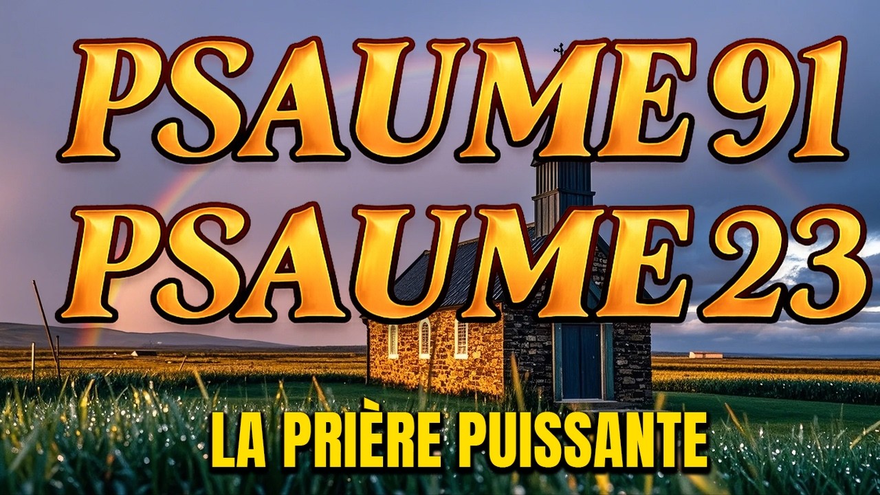 PRIÈRE DU JOUR 06 MARS – PSAUME 91 et PSAUME 23–Les deux PRIÈRES LES PLUS PUISSANTES de la BIBLE
