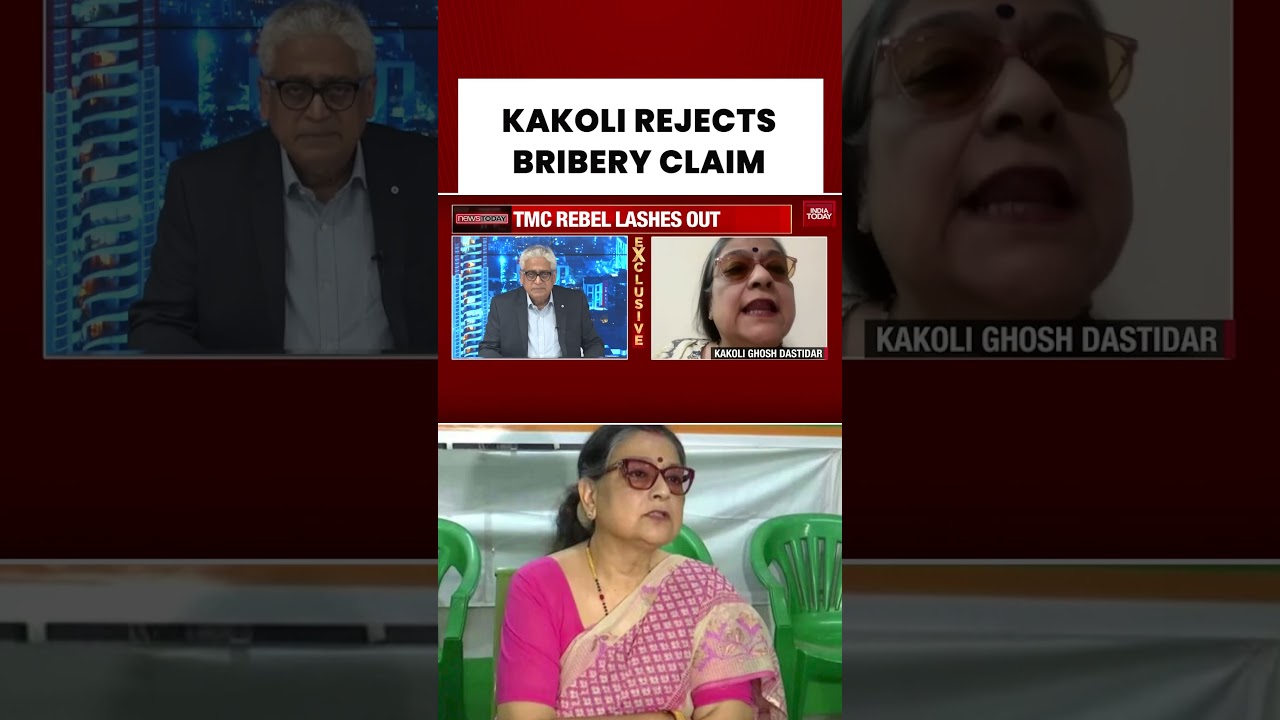 Kakoli Ghosh Rejects Bribery Claims in TMC Split #kakolighosh #bengalnews #tmc #bjp