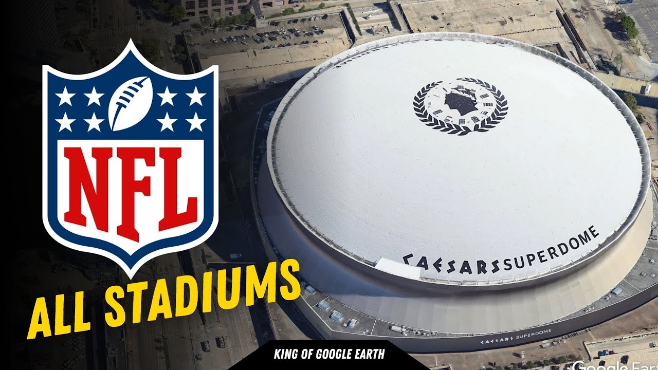 СТАДИОНЫ 🏈 🇺🇸 НФЛ США 🇺🇸 🔵 ⚪ 🔴