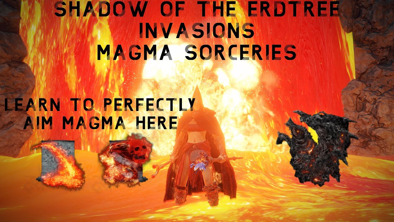 Elden Ring PvP Invasions - Best Magma Sorcery Build