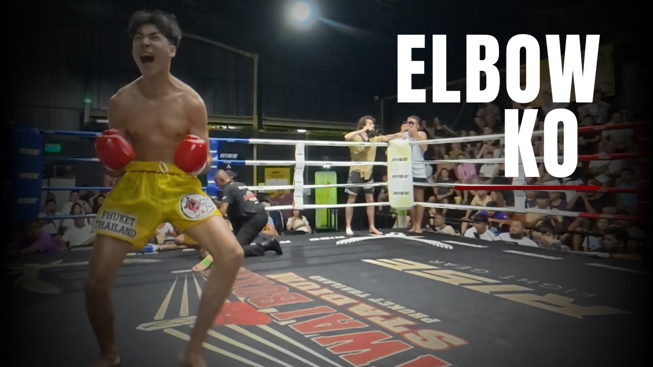 Late Deadly Elbow Knockout Muay Thai
