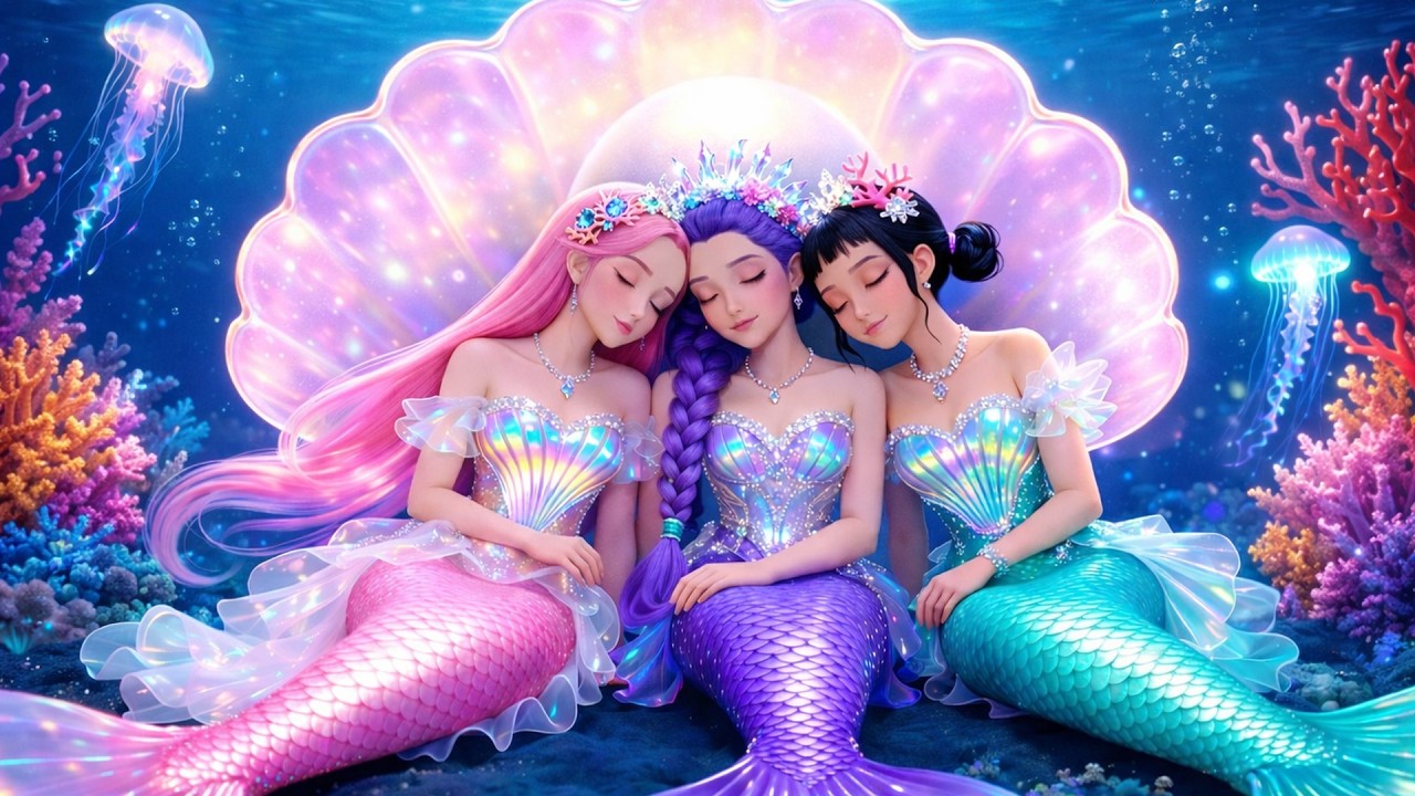 Fall Asleep Gently in 2 Minutes with Zoey, Rumi & Mira 💖Tranquil Music for Deep Sleep & Mind Renewal