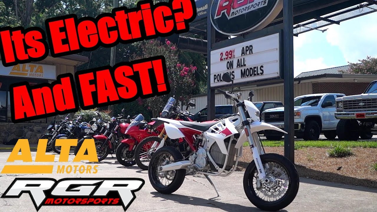 2018 Alta Redshift SM | Electric Supermoto