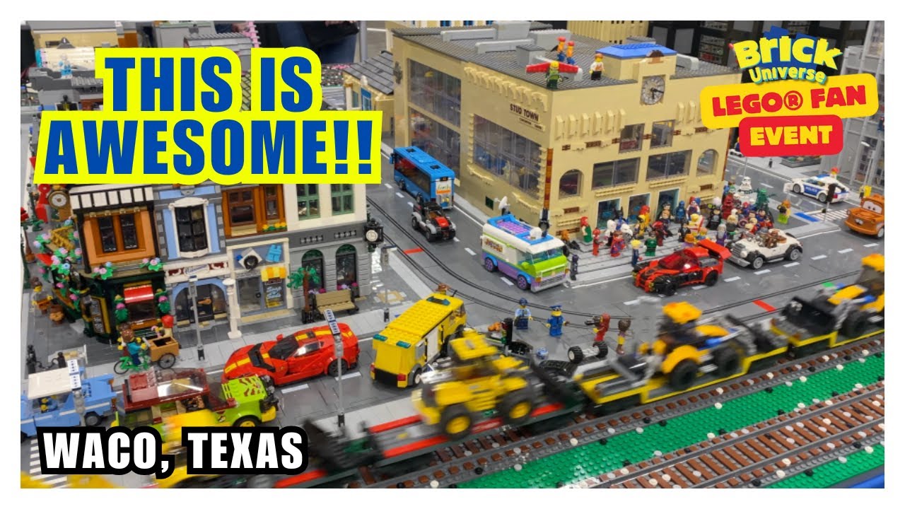 INSANE LEGO Fan Event! (BrickUniverse Waco, Texas 2025)