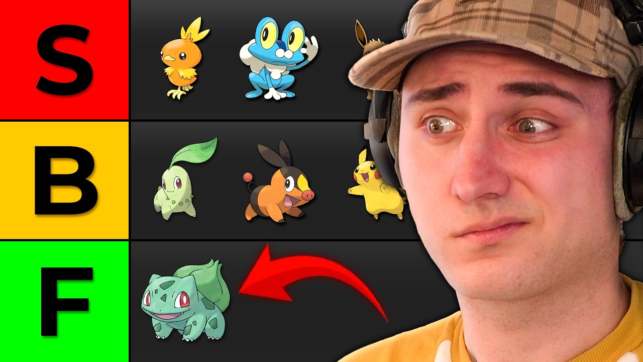 ICH bewerte alle Starter-Pokémon von den besten bis zu den schlechtesten! 🥇