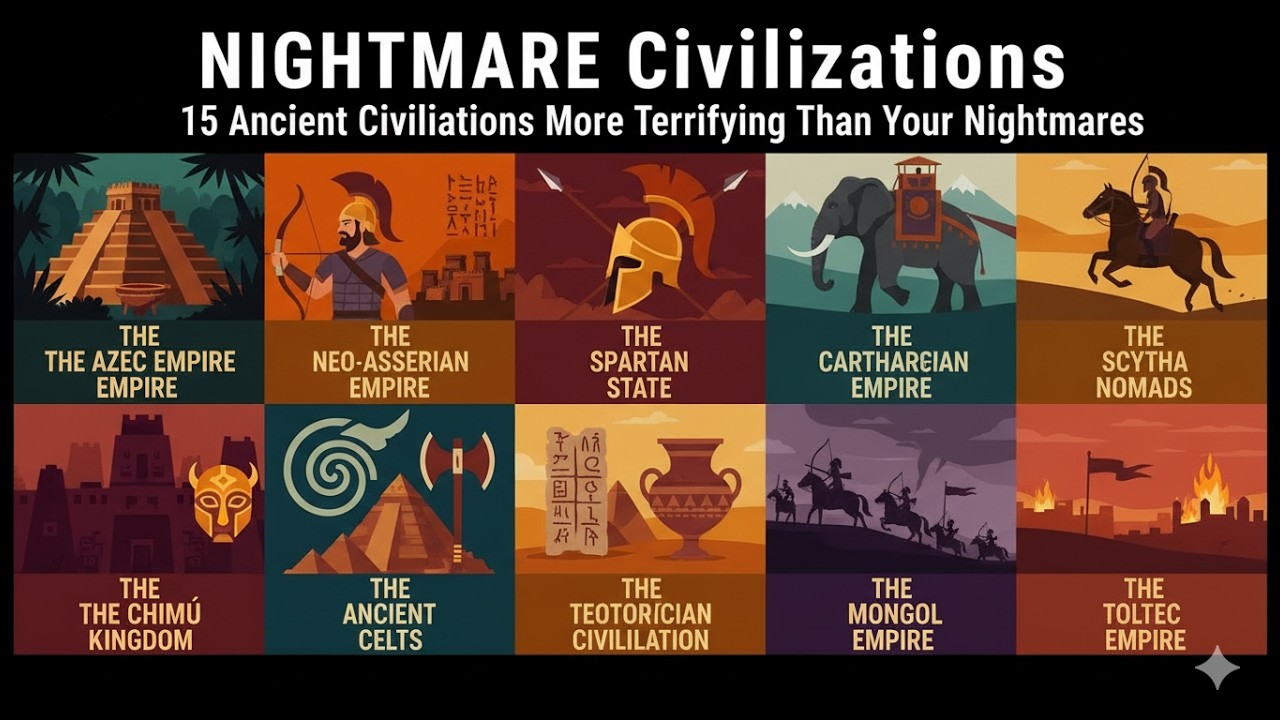 15 Lost Civilizations So Brutal They Engineered Their Own Collapse