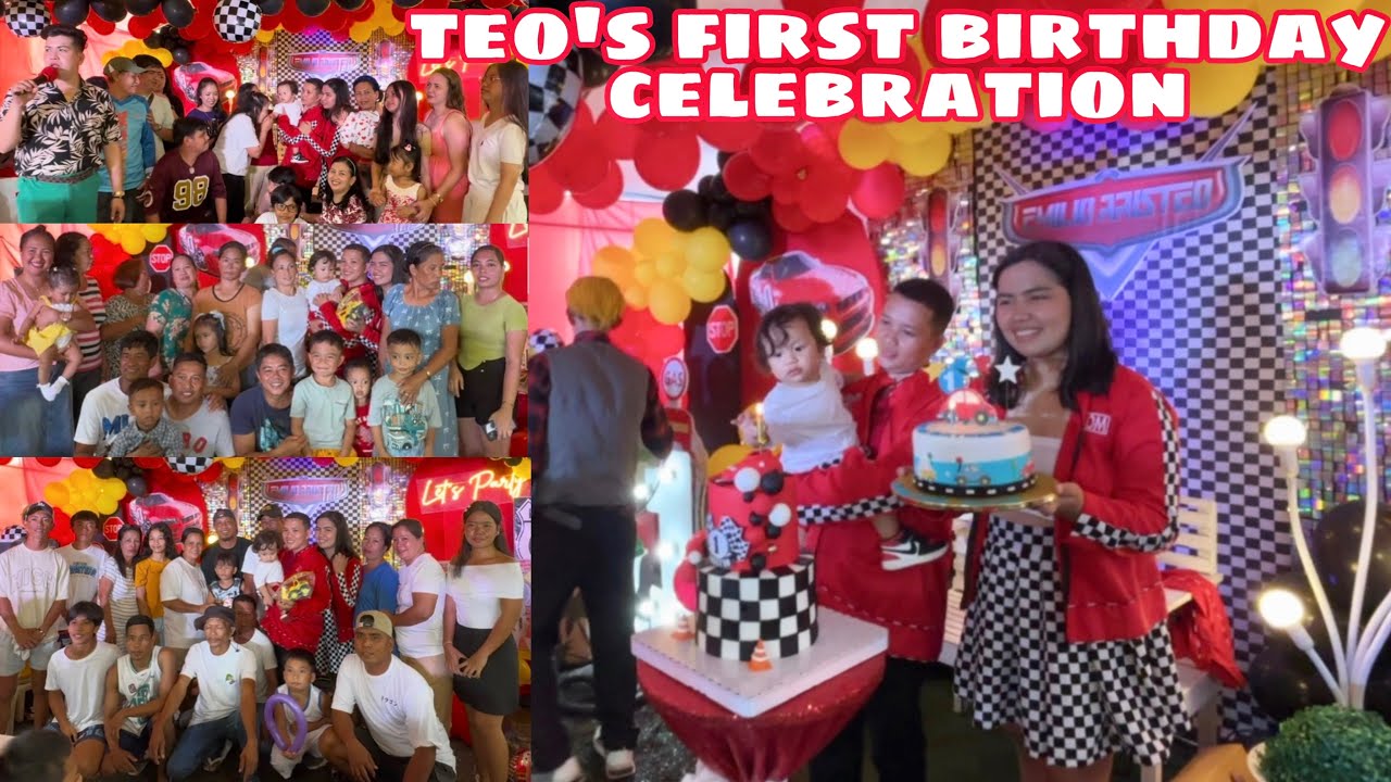 TEO’S FIRST BIRTHDAY CELEBRATION
