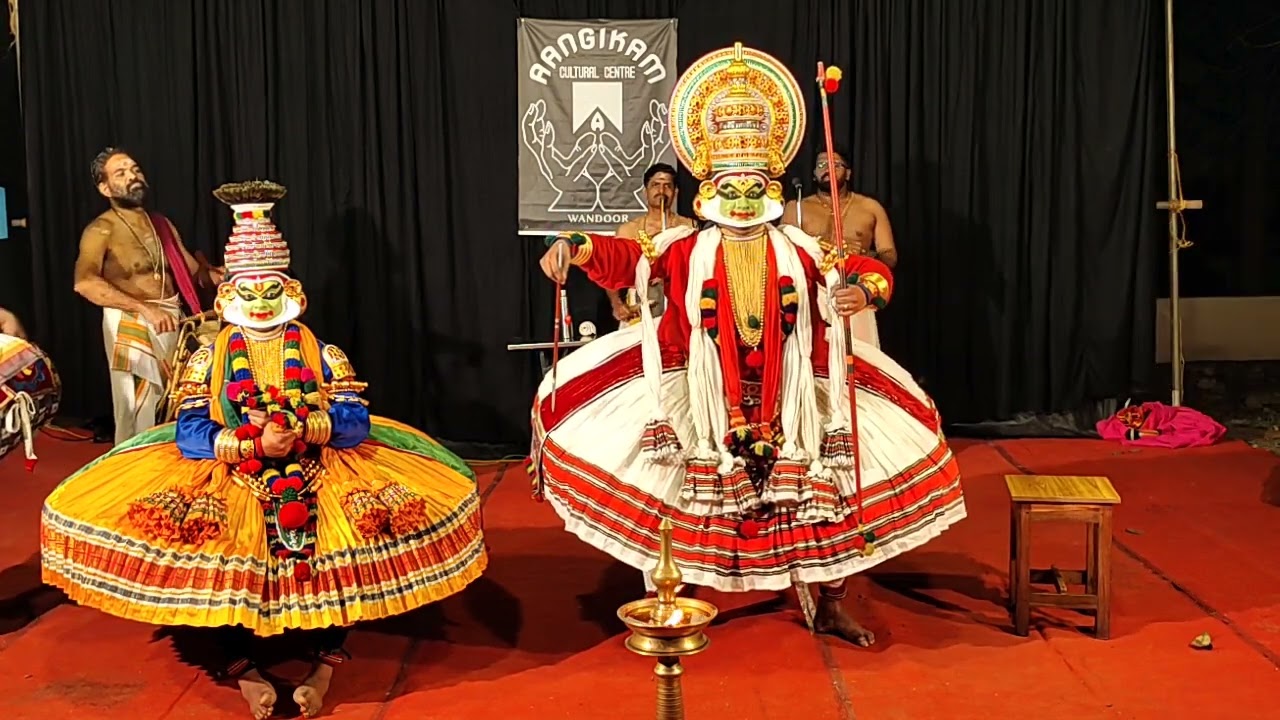 സന്താനഗോപാലം @ പൂത്രക്കോവ് വാണിയമ്പലം Santhanagopalam Kathakali @ Vaniyambalam Poothrakkov October 3