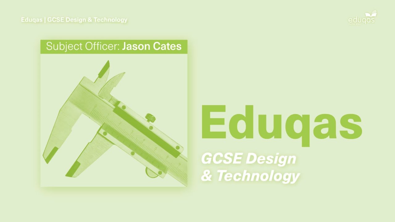 Eduqas Switch to us - GCSE - Design and Technology