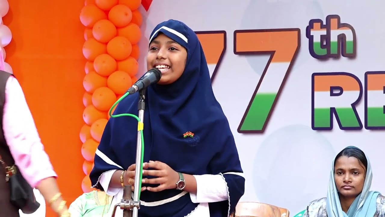 Ayisha Farah Republic Day Speech 