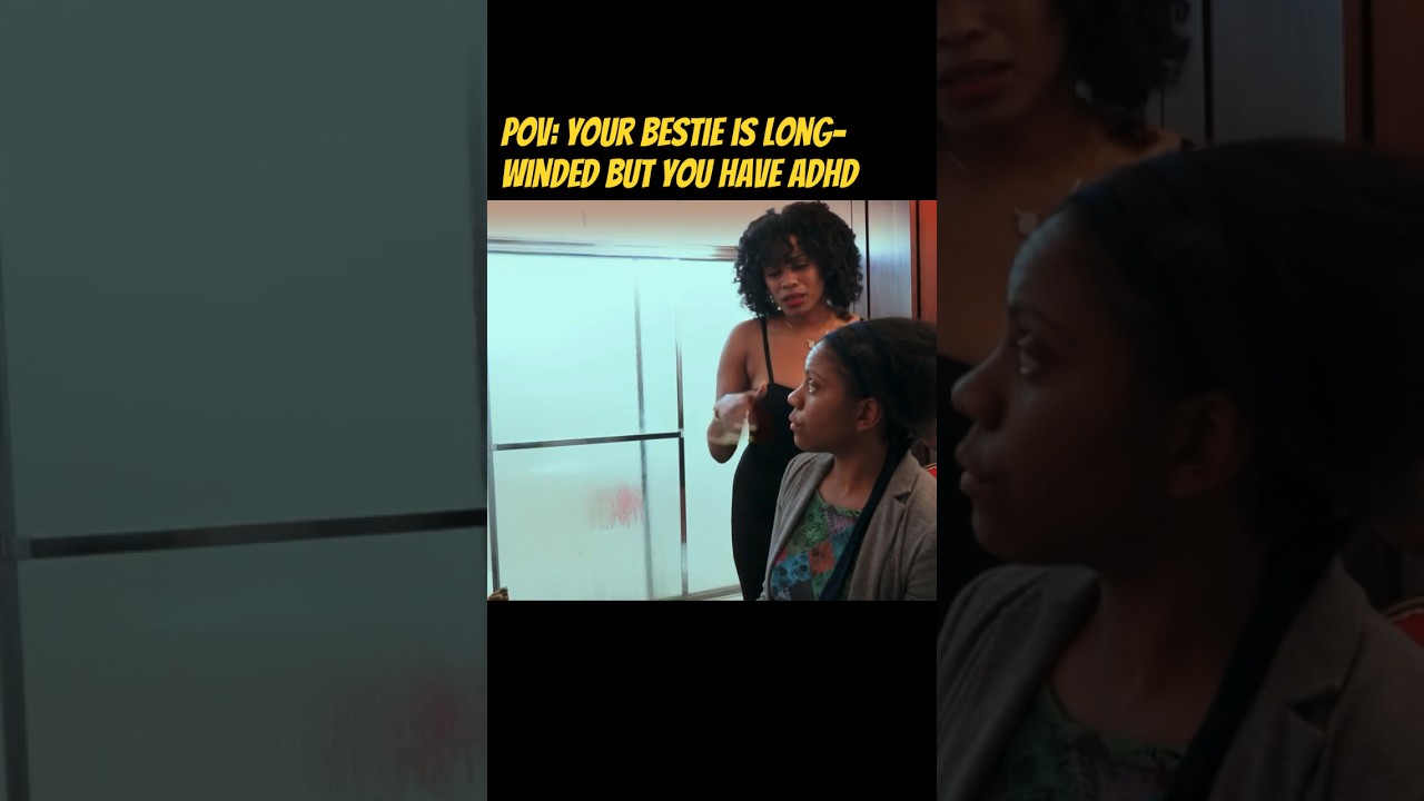 Shout out to friends with ADHD | LIV: The Series | Written by Crystal E. Green | #funny #shorts