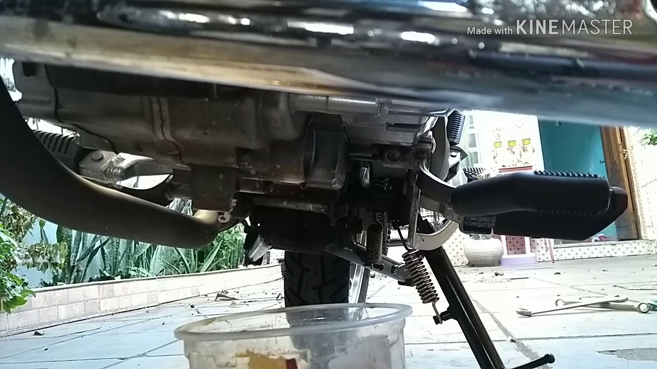 Como trocar óleo Chopper Road / Troca de 6 mil km's