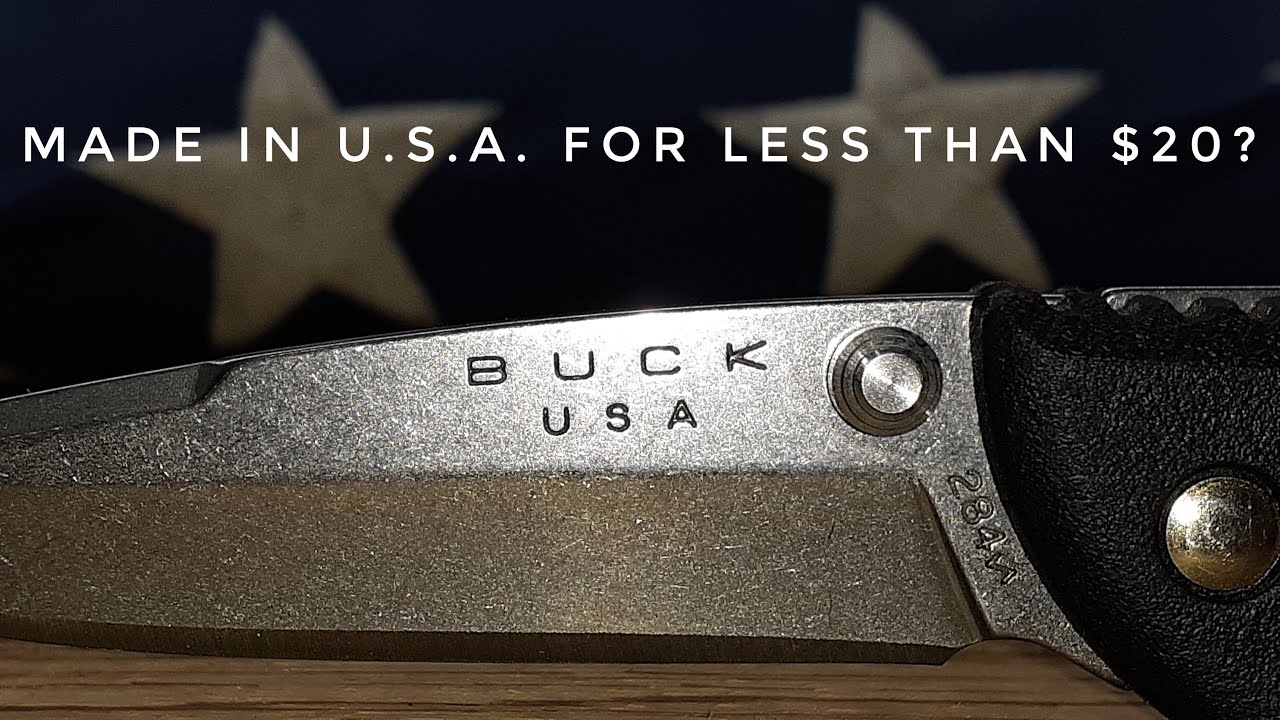 Buck Bantam 284 — складной нож, произведенный в США, менее чем за 20 долларов!