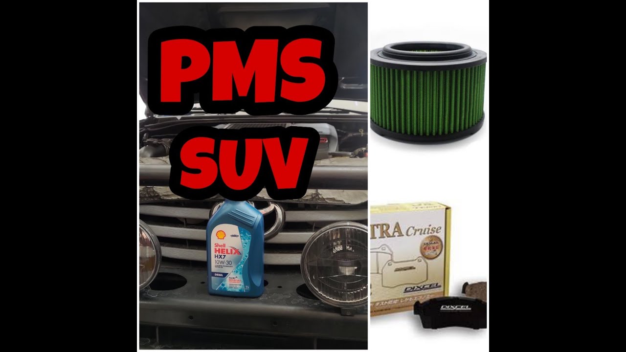 Suv Pms Shell Dixcel pads fabrix Filter orig fuel filter