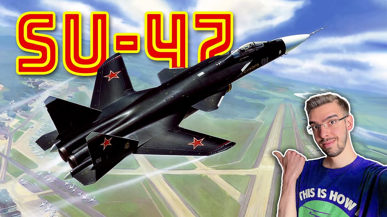 il primo CACCIA RUSSO... con ali al contrario?! 😱  Sukhoi SU-47 Berkut