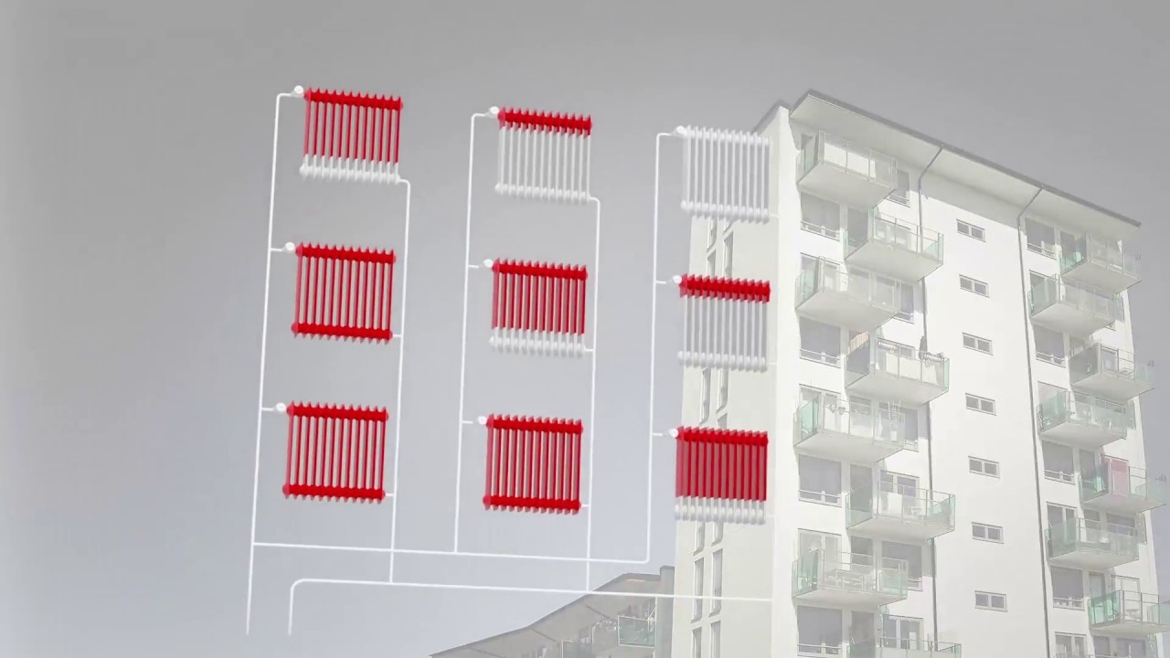Réalisation d'un équilibrage hydraulique dans les systèmes de chauffage bitube