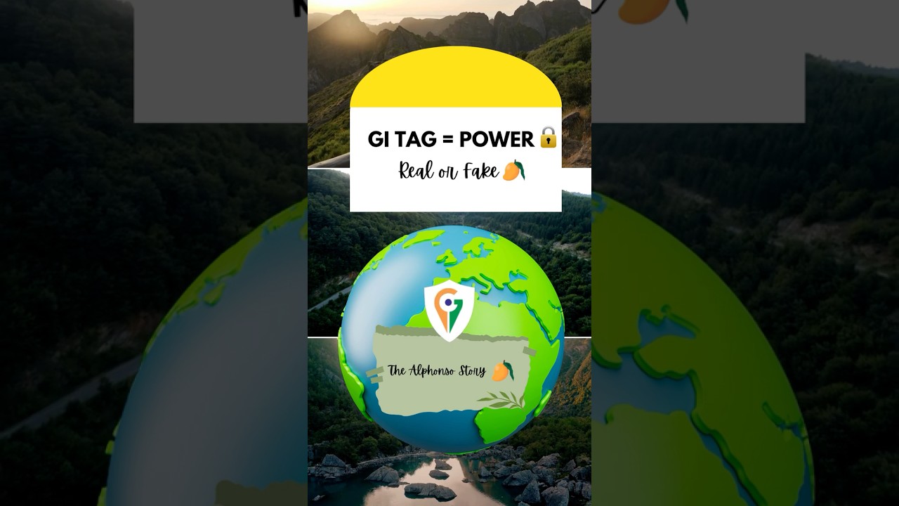 &ldquo;Why Only Some Mangoes Are Alphonso 🥭 | GI Tag&rdquo; #Shorts #GITag #alphonsomango  #invenspace