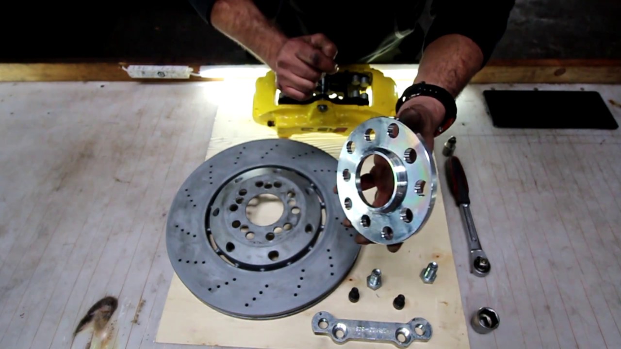 Audi S3 8L / Golf 4  Bremsen Upgrade auf Brembo ZR 18 Porsche Cayenne Turbo Bremsanlage