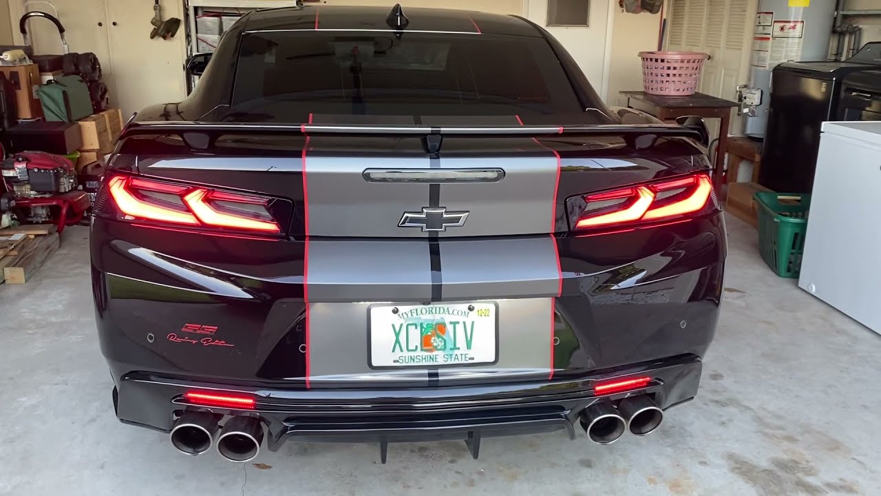 Full custom NPP exhaust system 2018 Camaro 2SS